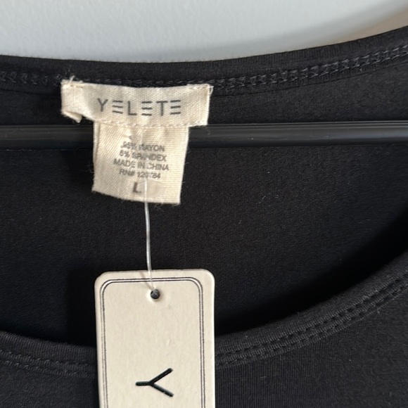 𝅺YELETE Miele Stripe Dress with pockets size L - Picture 3 of 8